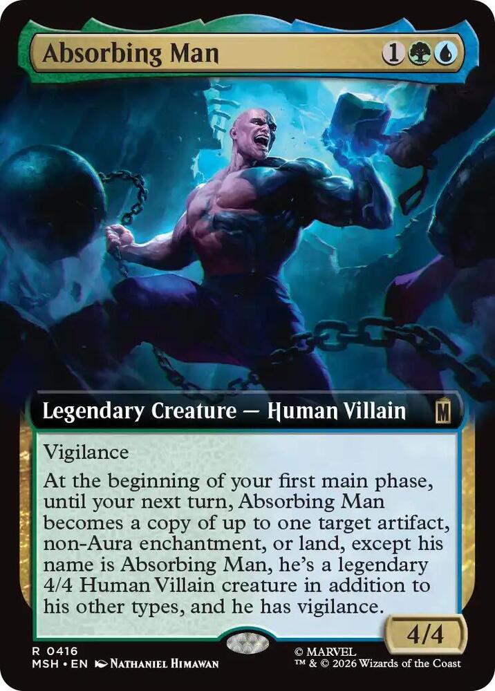 Absorbing Man 416 (Marvel Super Heroes)  - Extended Art Foil