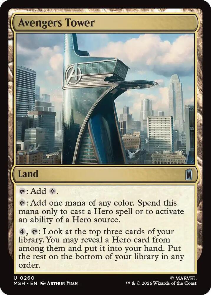 Avengers Tower 260 (Marvel Super Heroes) 