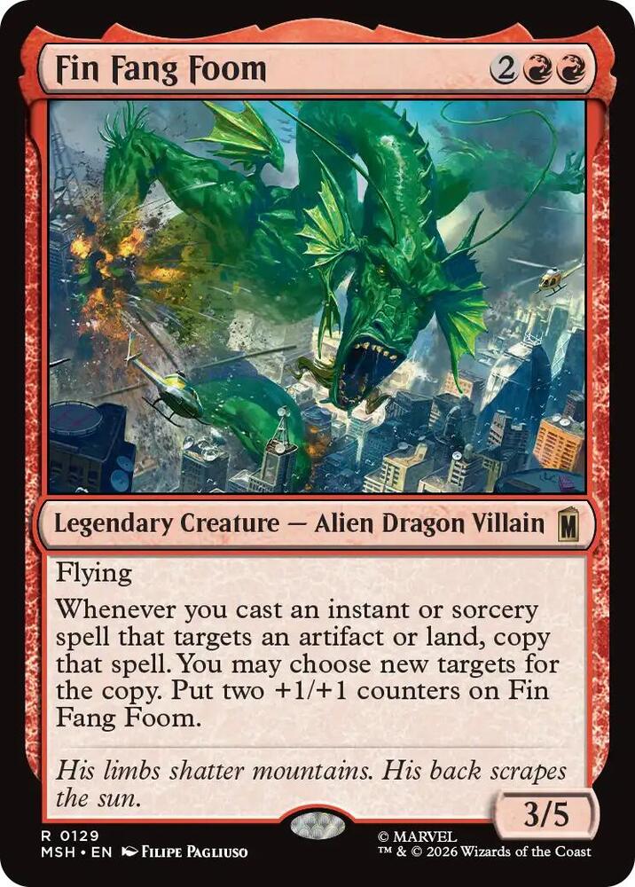 Fin Fang Foom 129 (Marvel Super Heroes)  - Foil