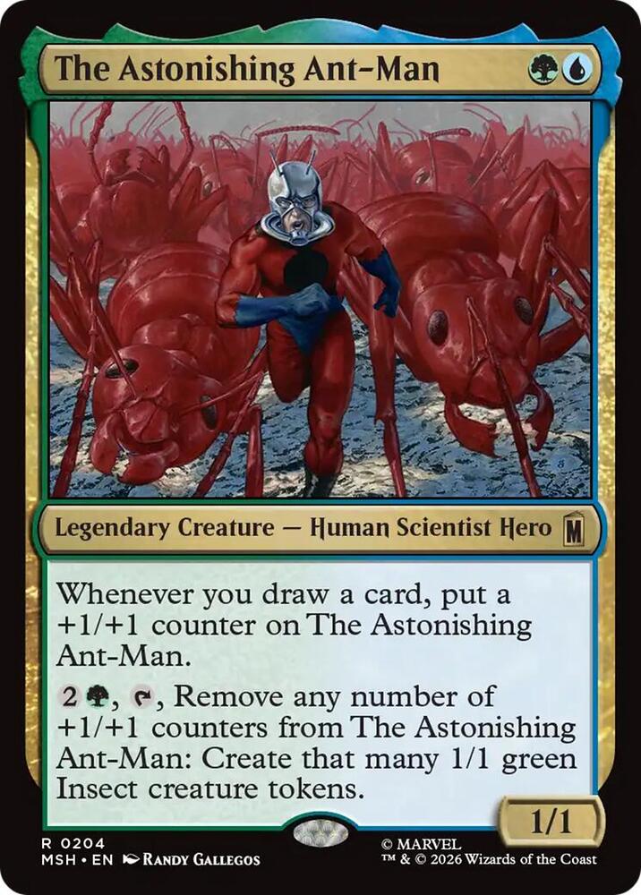 The Astonishing Ant-Man 204 (Marvel Super Heroes)  - Foil