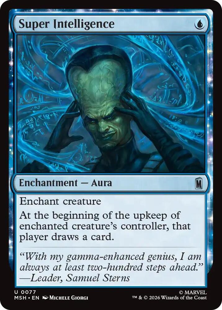 Super Intelligence 77 (Marvel Super Heroes)  - Foil