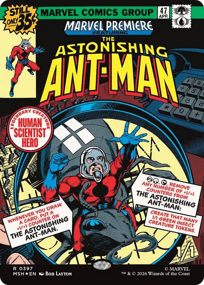 The Astonishing Ant-Man 397 (Marvel Super Heroes)  - Borderless Foil