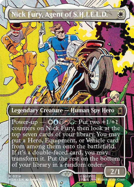 Nick Fury, Agent of S.H.I.E.L.D. 314 (Marvel Super Heroes)  - Borderless Foil