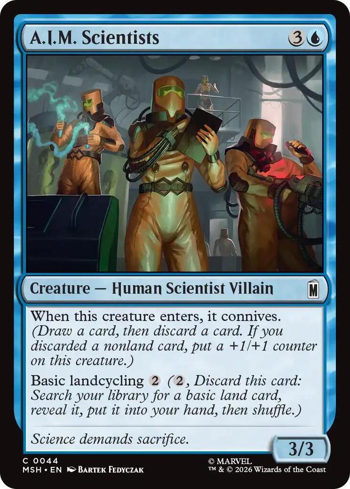 A.I.M Scientists 44 (Marvel Super Heroes)  - Foil