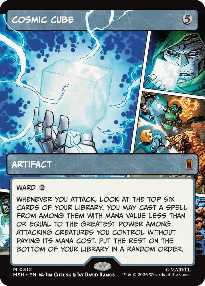 Cosmic Cube 312 (Marvel Super Heroes)  - Showcase