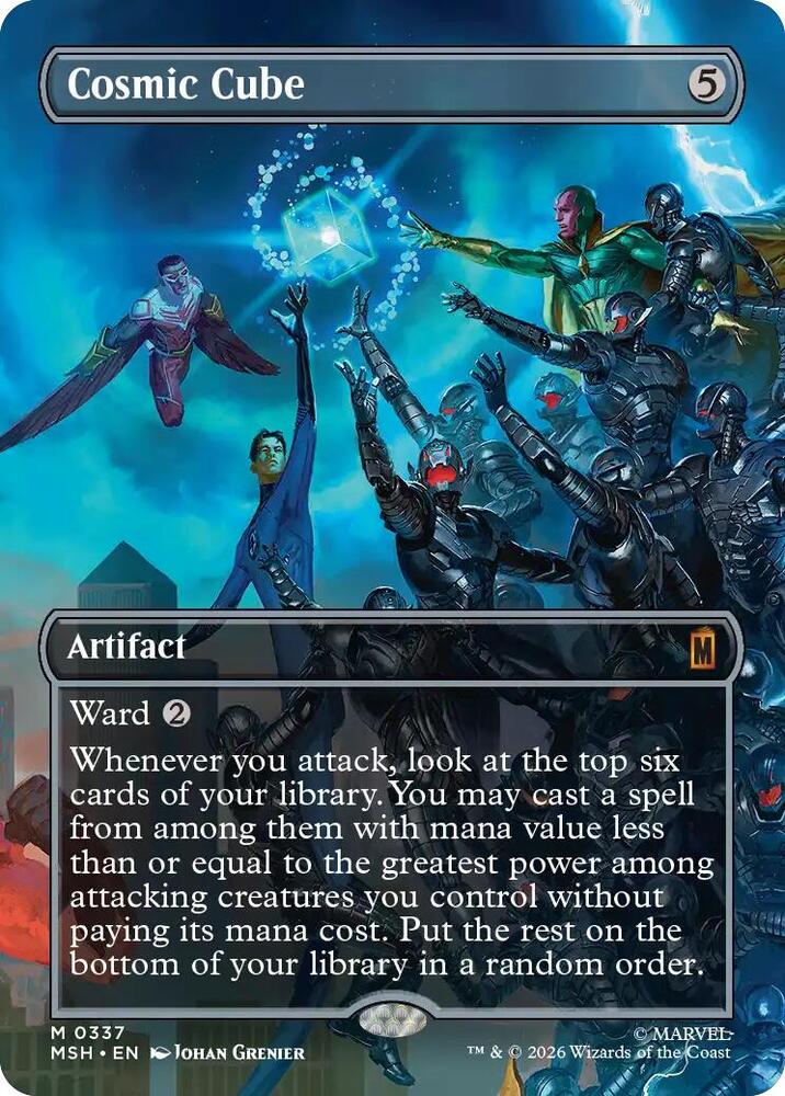 Cosmic Cube 337 (Marvel Super Heroes)  - Borderless Foil