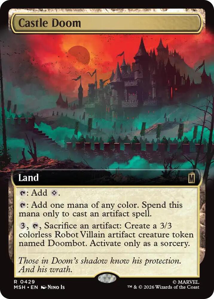 Castle Doom 429 (Marvel Super Heroes)  - Extended Art Foil