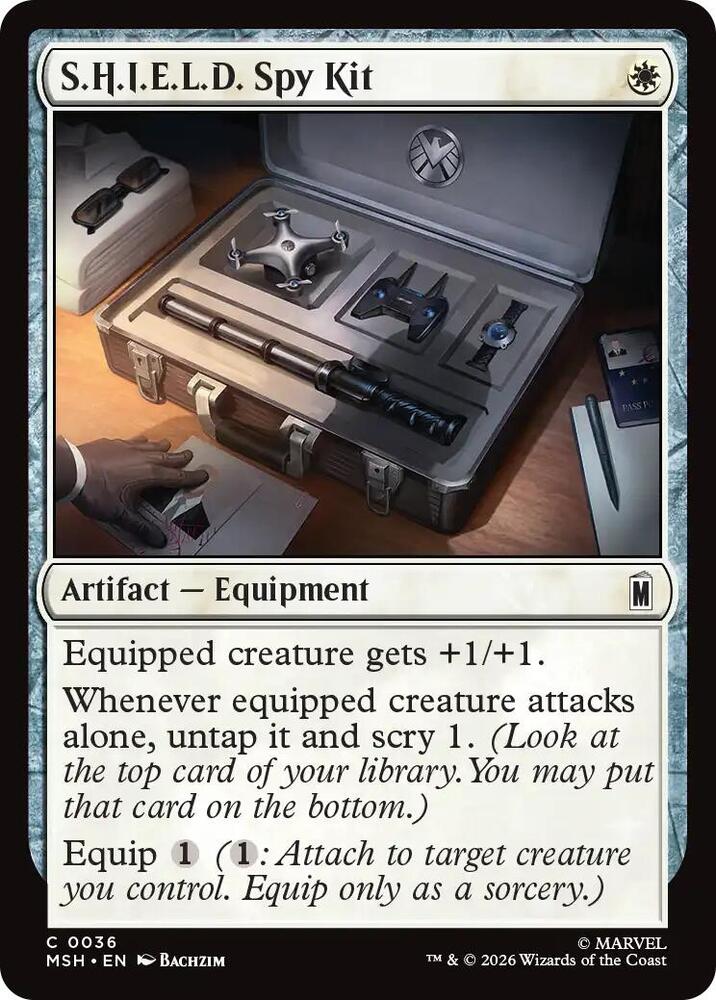 S.H.I.E.L.D. Spy Kit 36 (Marvel Super Heroes) 