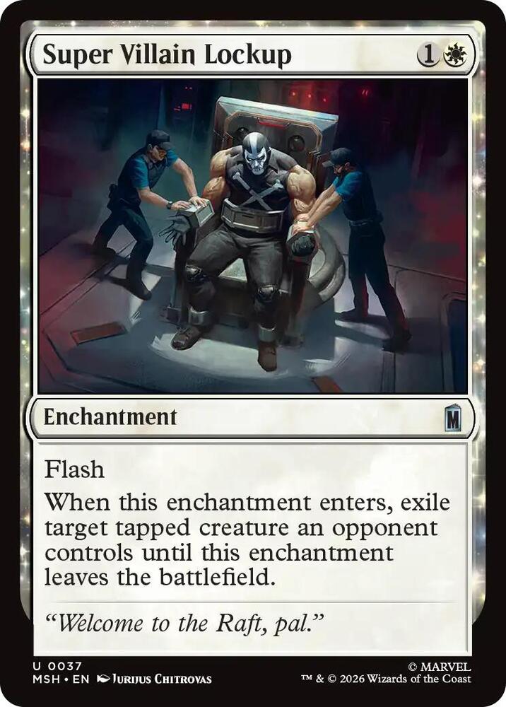 Super Villain Lockup 37 (Marvel Super Heroes)  - Foil