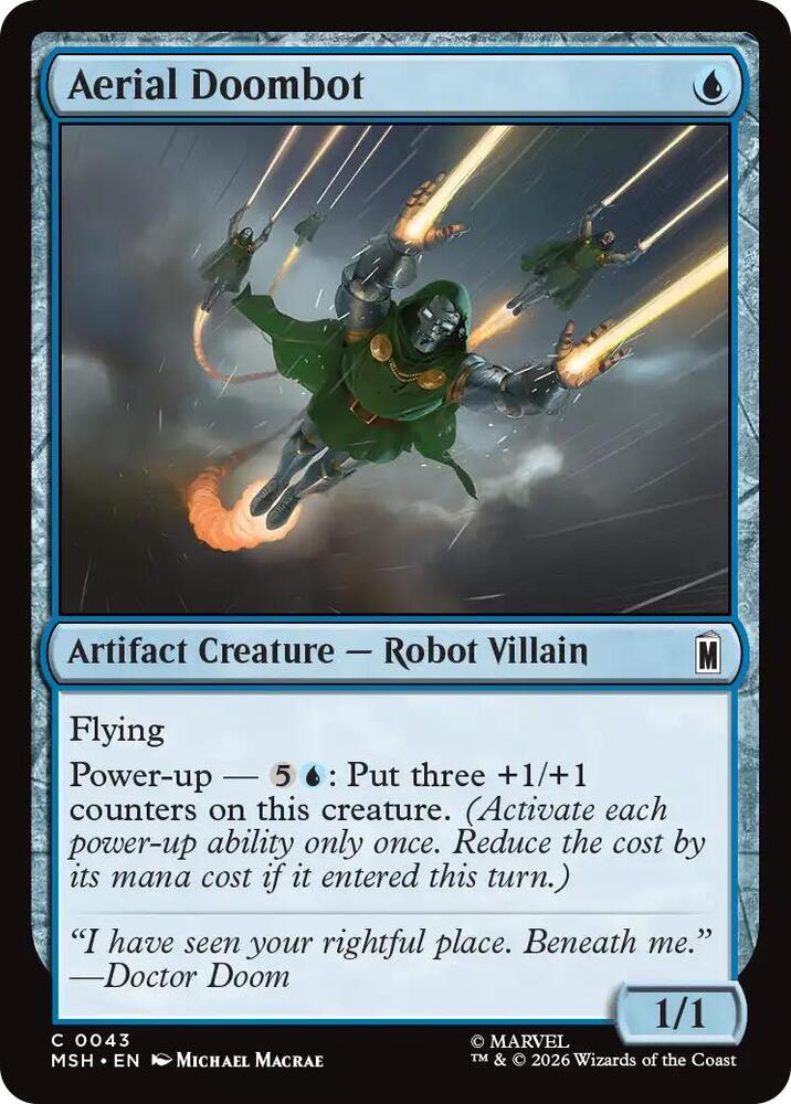 Aerial Doombot 43 (Marvel Super Heroes)  - Foil