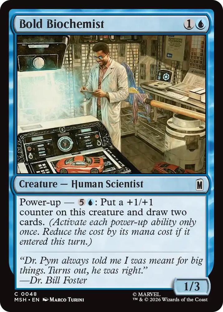 Bold Biochemist 48 (Marvel Super Heroes)  - Foil