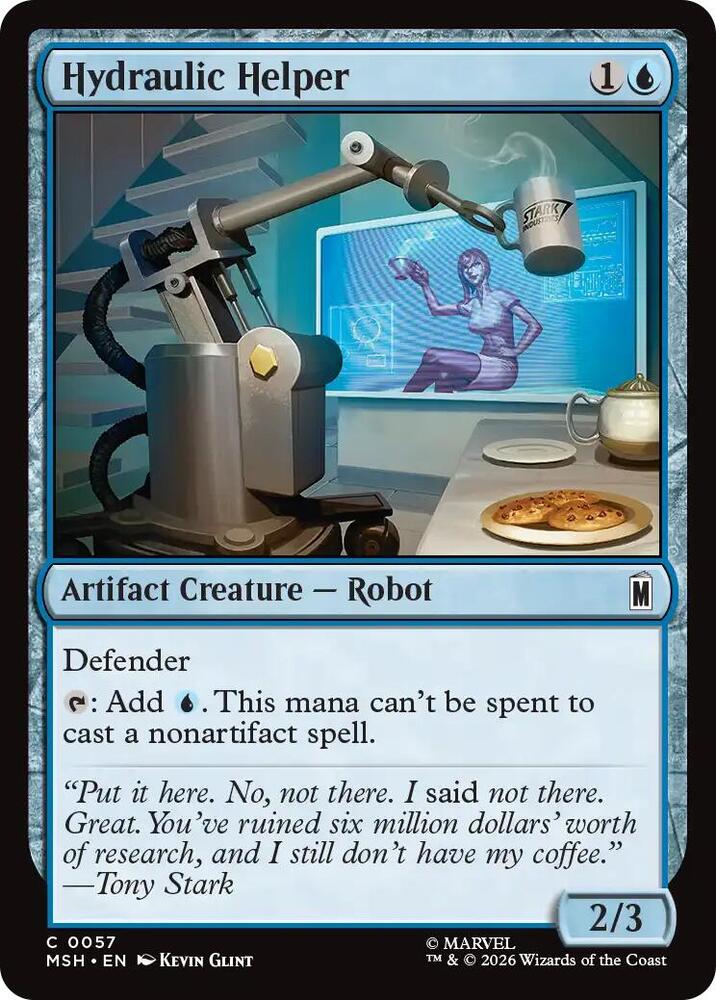 Hydraulic Helper 57 (Marvel Super Heroes)  - Foil
