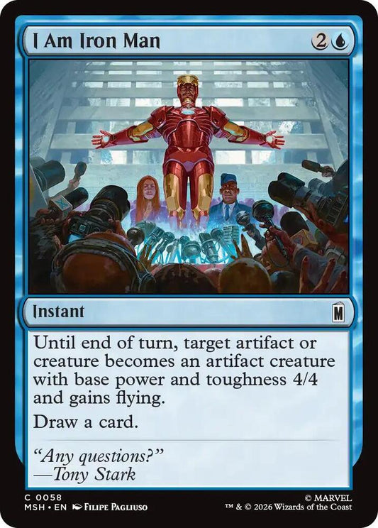 I Am Iron Man 58 (Marvel Super Heroes) 