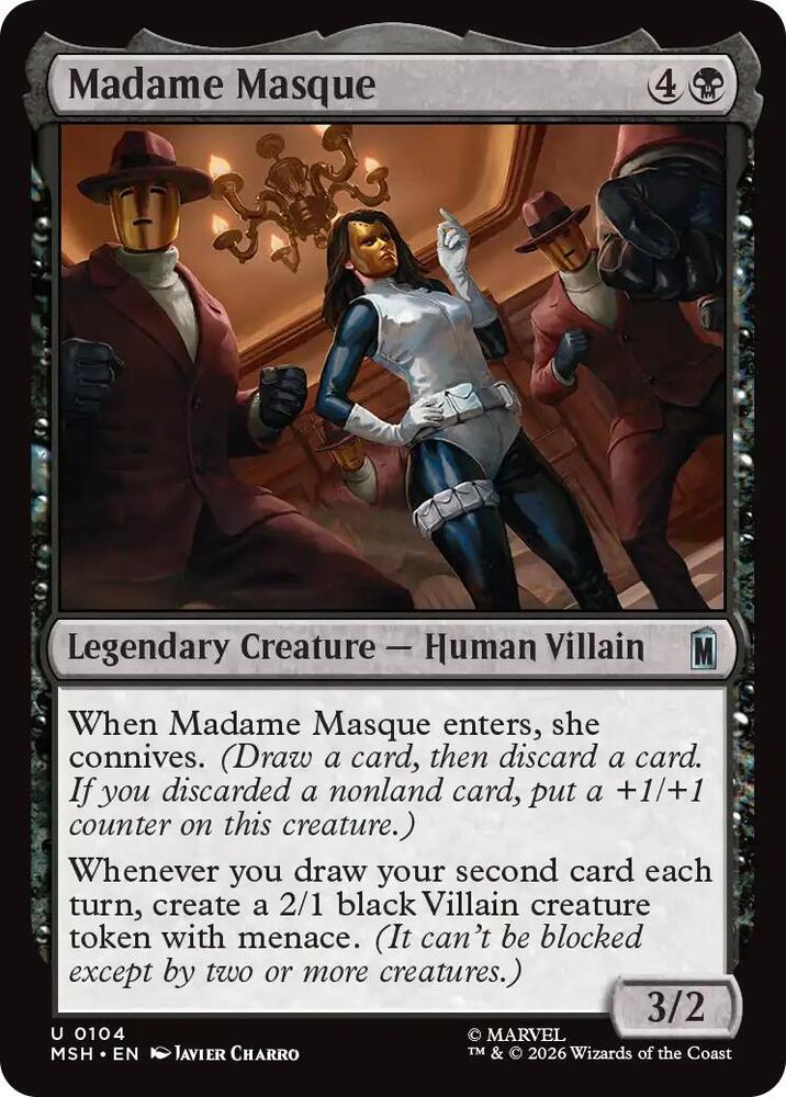 Madame Masque 104 (Marvel Super Heroes)  - Foil