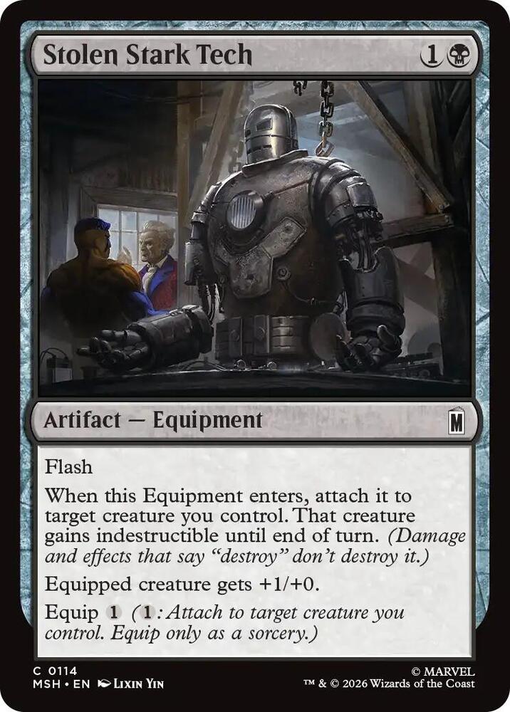 Stolen Stark Tech 114 (Marvel Super Heroes)  - Foil