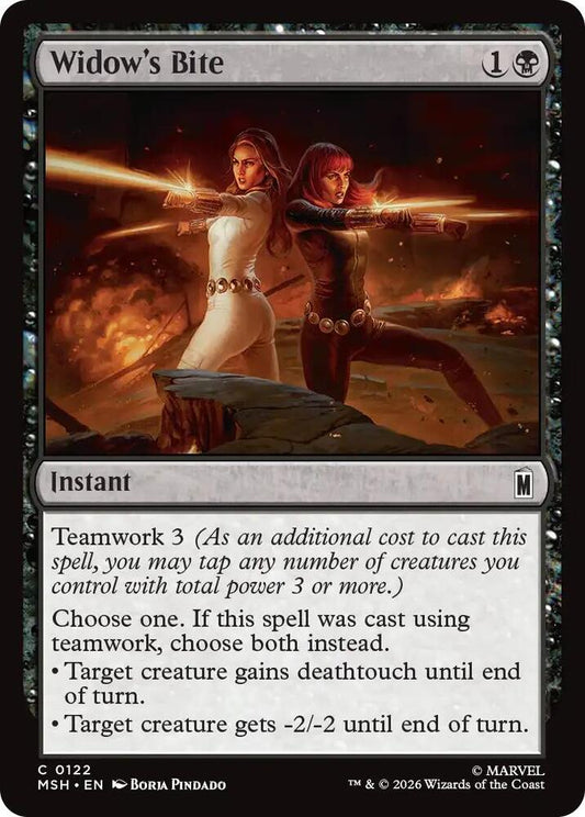 Widow's Bite 122 (Marvel Super Heroes)  - Foil