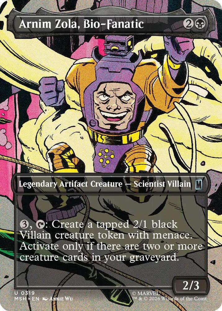 Arnim Zola, Bio-Fanatic 319 (Marvel Super Heroes)  - Borderless