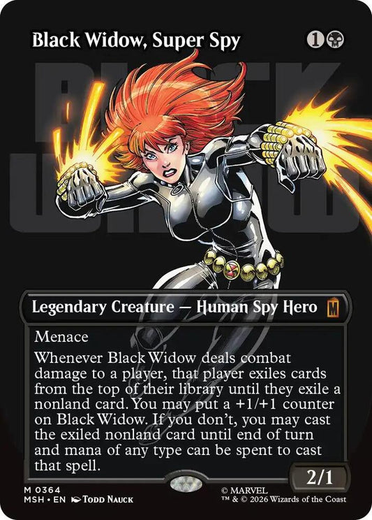 Black Widow, Super Spy 364 (Marvel Super Heroes)  - Borderless