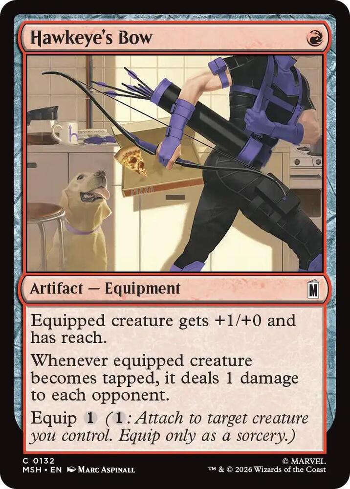 Hawkeye's Bow 132 (Marvel Super Heroes)  - Foil