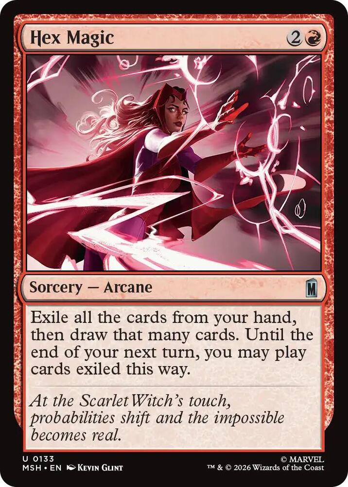 Hex Magic 133 (Marvel Super Heroes)  - Foil