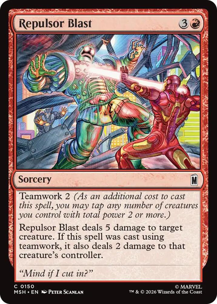 Repulsor Blast 150 (Marvel Super Heroes)  - Foil