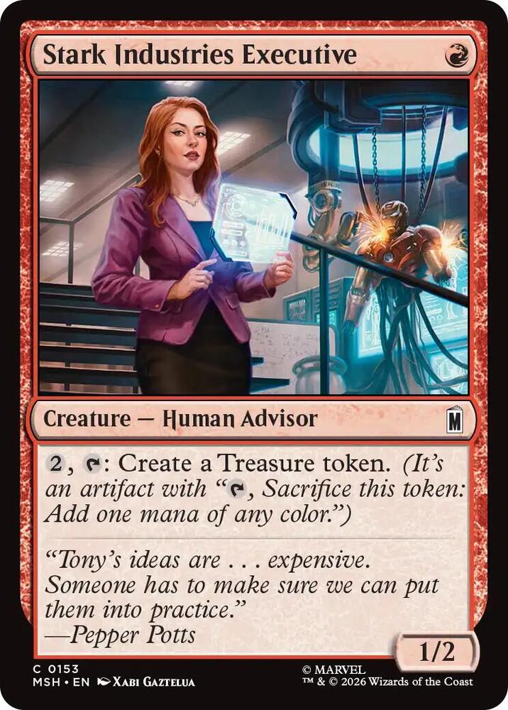 Stark Industries Executive 153 (Marvel Super Heroes)  - Foil