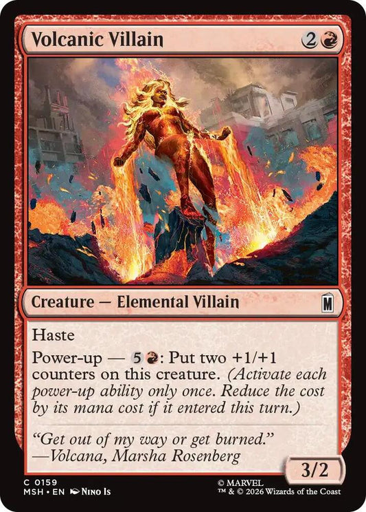 Volcanic Villain 159 (Marvel Super Heroes) 