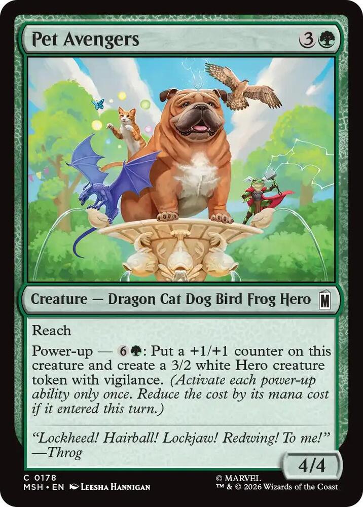 Pet Avengers 178 (Marvel Super Heroes)  - Foil