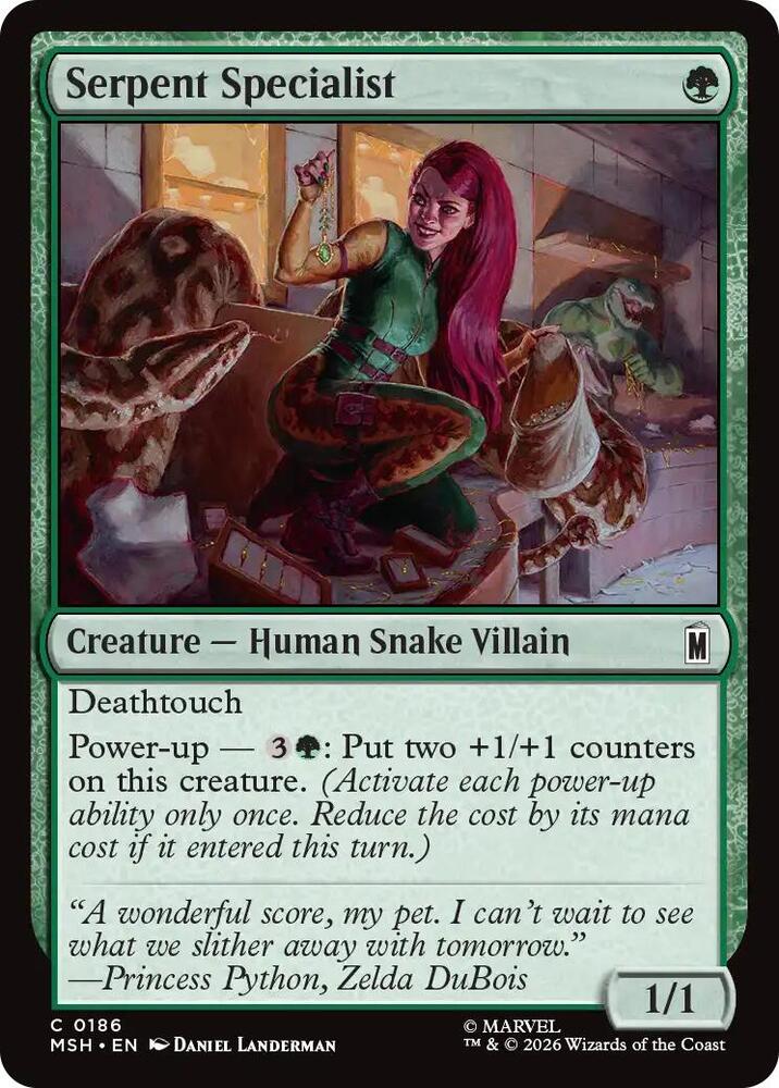 Serpent Specialist 186 (Marvel Super Heroes) 