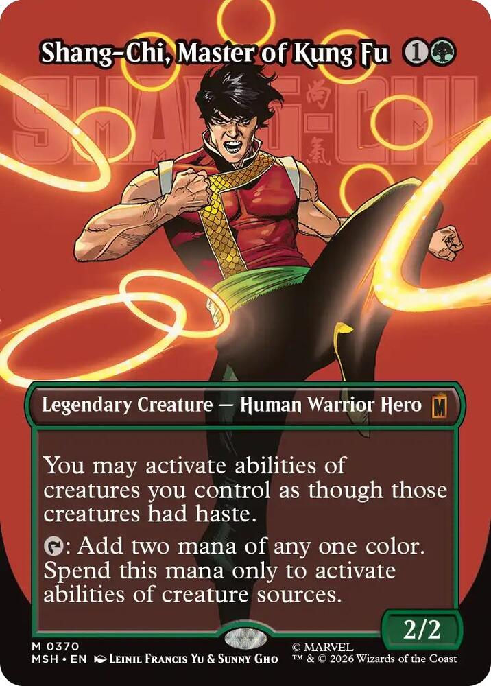 Shang-Chi, Master of Kung Fu 370 (Marvel Super Heroes)  - Borderless