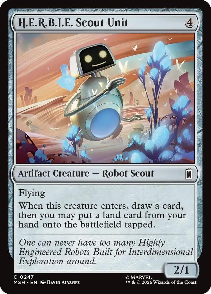 H.E.R.B.I.E. Scout Unit 247 (Marvel Super Heroes) 