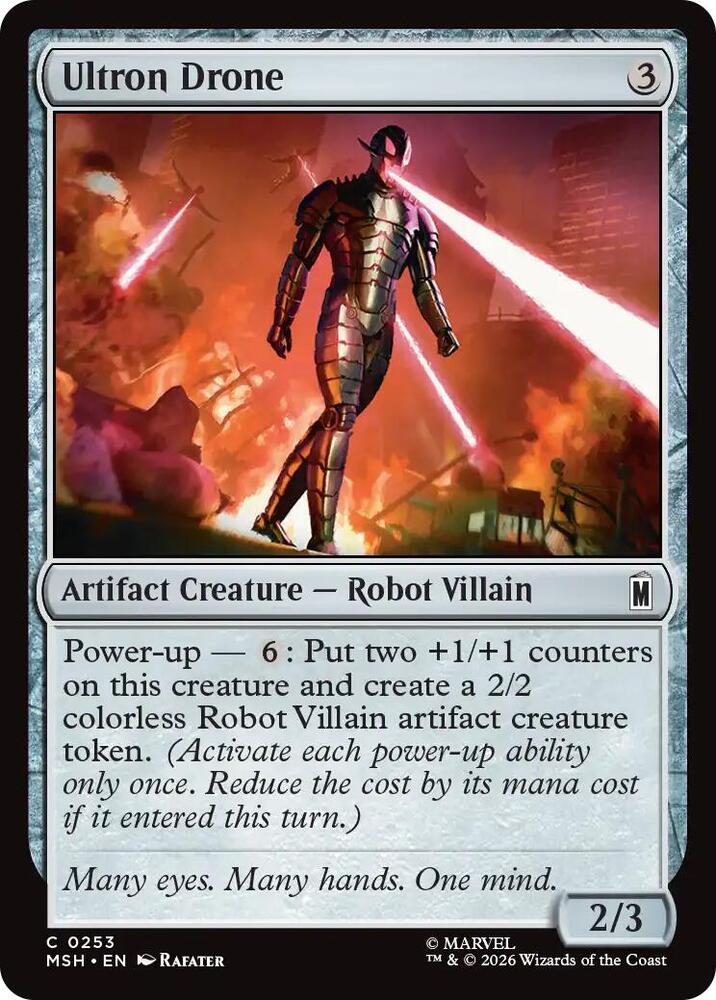 Ultron Drone 253 (Marvel Super Heroes) 