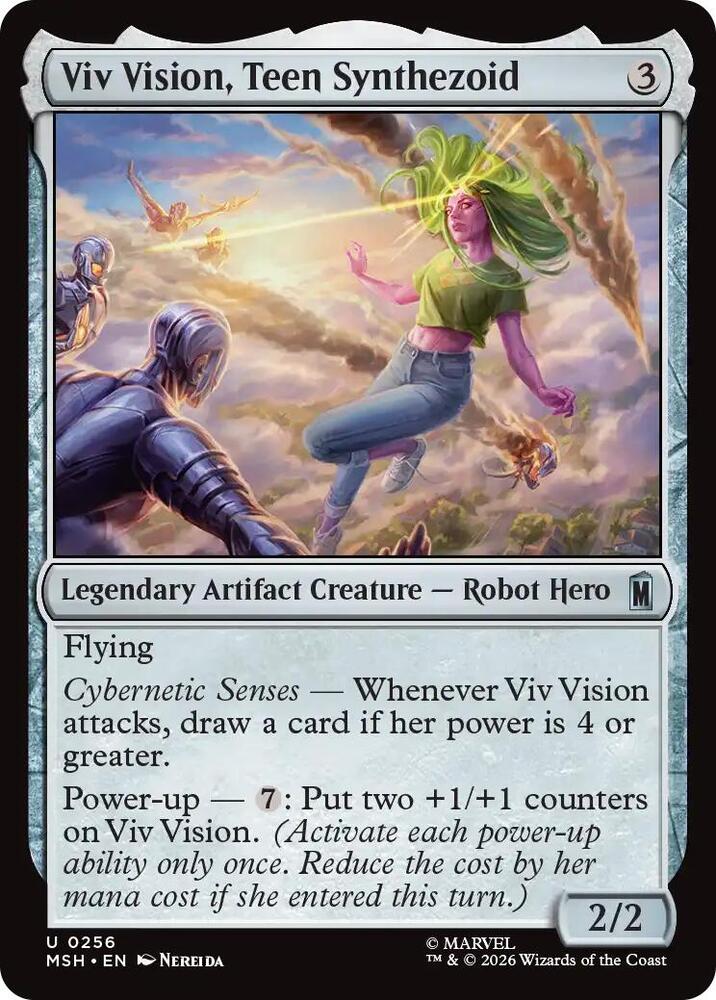 Viv Vision, Teen Synthezoid 256 (Marvel Super Heroes) 