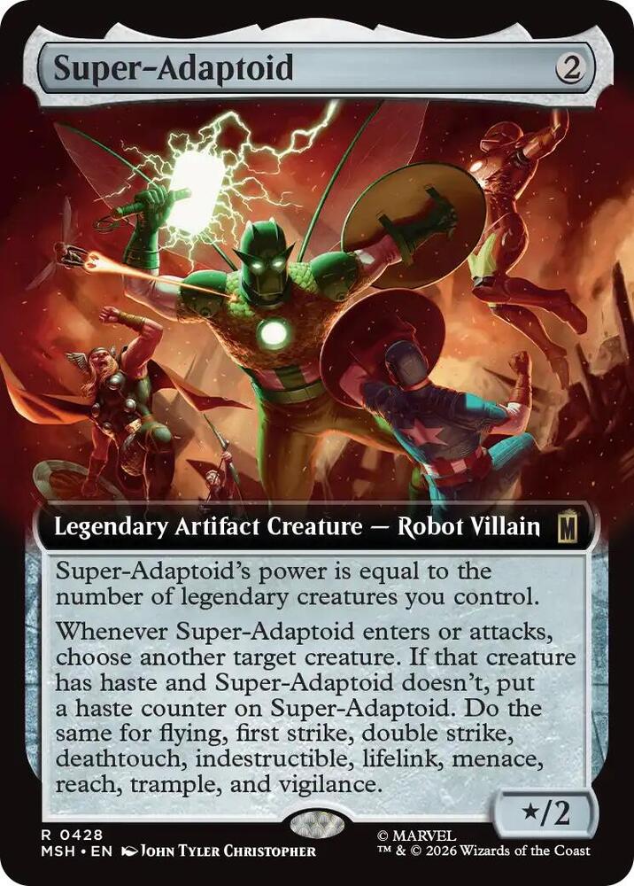 Super-Adaptoid 428 (Marvel Super Heroes)  - Extended Art Foil