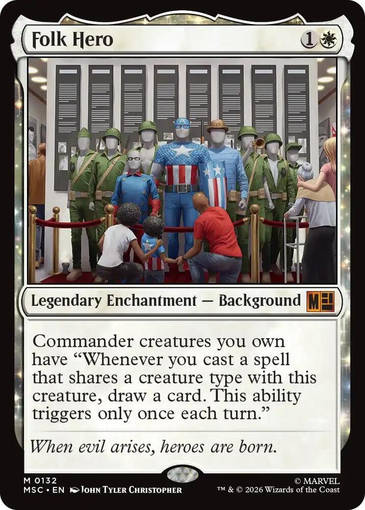 Folk Hero 132 (Commander: Marvel Super Heroes) 