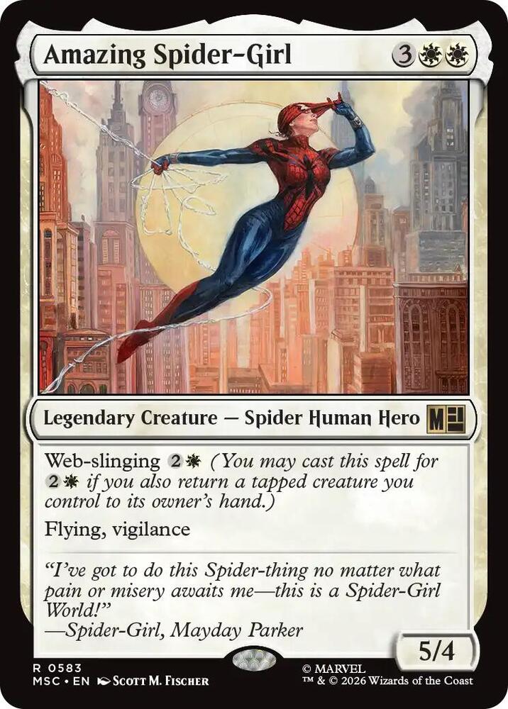 Amazing Spider-Girl 583 (Commander: Marvel Super Heroes)  - Foil