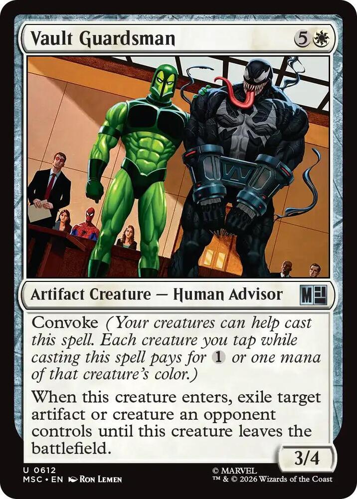 Vault Guardsman 612 (Commander: Marvel Super Heroes)  - Foil