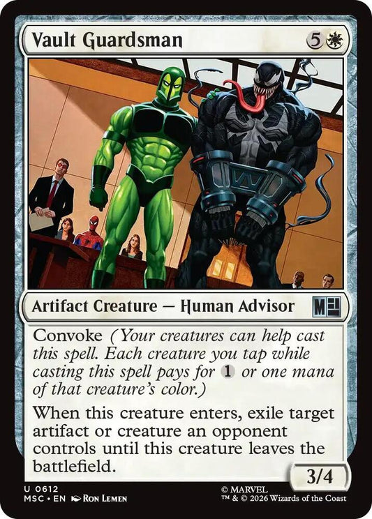 Vault Guardsman 612 (Commander: Marvel Super Heroes)  - Foil