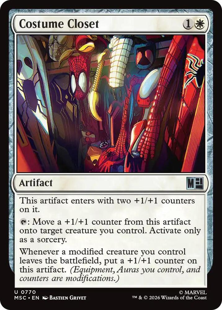 Costume Closet 770 (Commander: Marvel Super Heroes)  - Foil