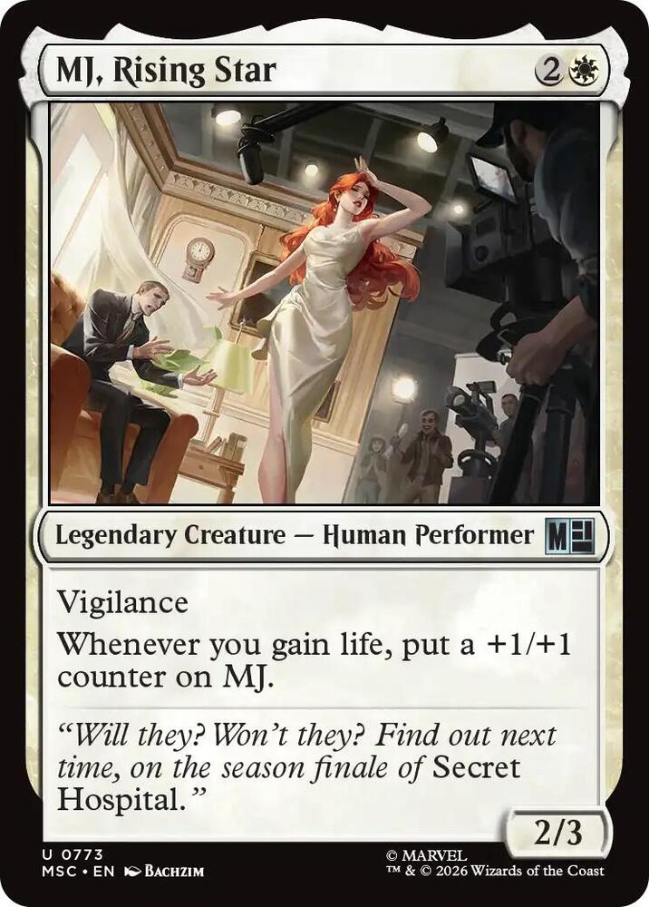 MJ, Rising Star 773 (Commander: Marvel Super Heroes)  - Foil