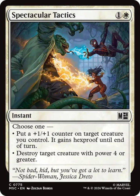 Spectacular Tactics 775 (Commander: Marvel Super Heroes)  - Foil