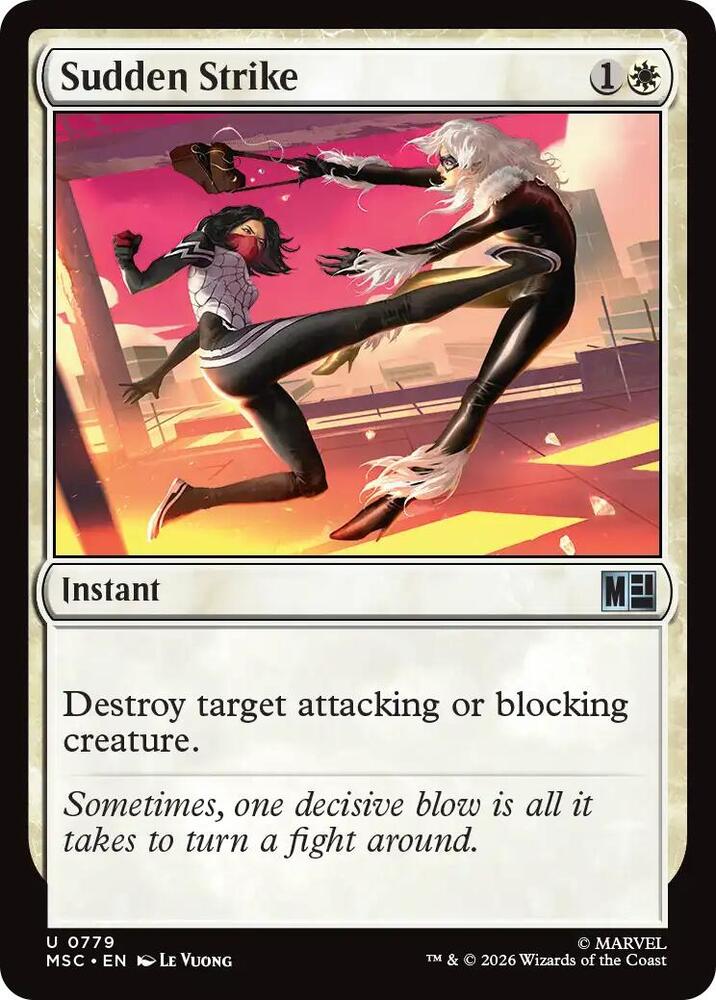 Sudden Strike 779 (Commander: Marvel Super Heroes)  - Foil