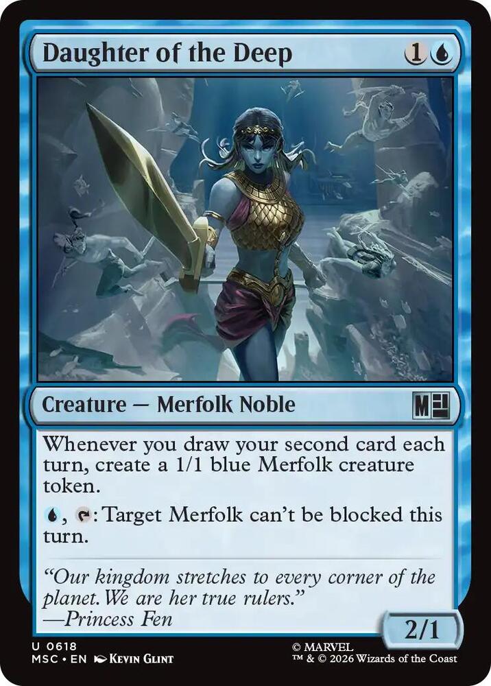 Daughter of the Deep 618 (Commander: Marvel Super Heroes)  - Foil