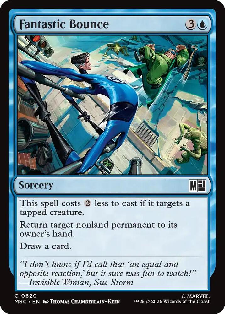 Fantastic Bounce 620 (Commander: Marvel Super Heroes)  - Foil
