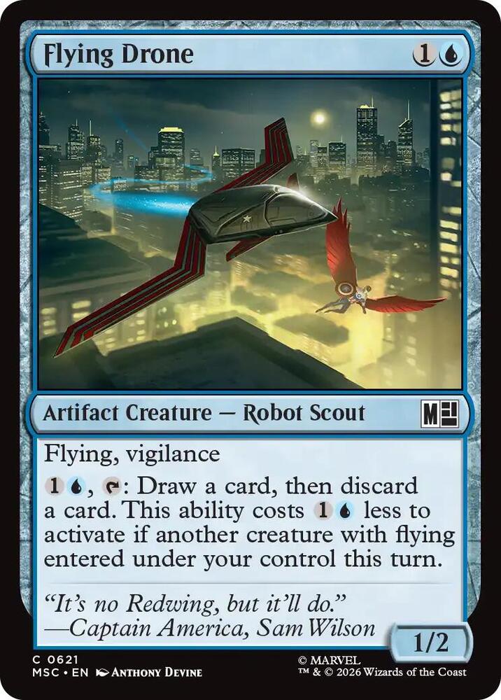 Flying Drone 621 (Commander: Marvel Super Heroes)  - Foil