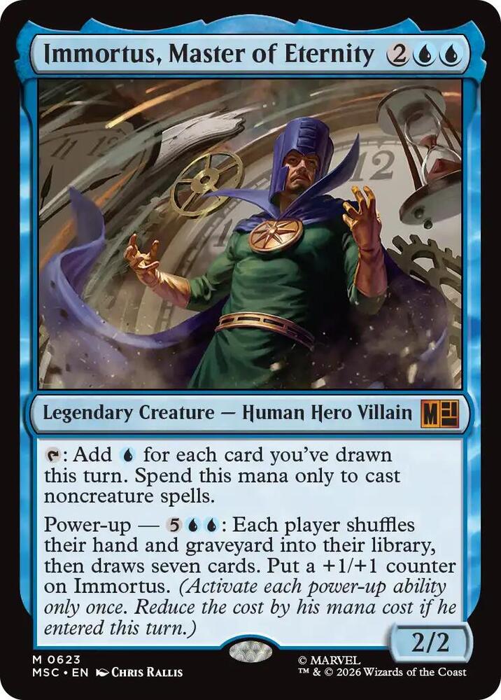 Immortus, Master of Eternity 623 (Commander: Marvel Super Heroes)  - Foil