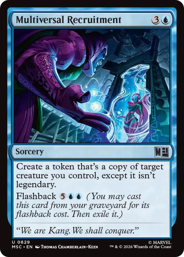 Multiversal Recruitment 629 (Commander: Marvel Super Heroes)  - Foil
