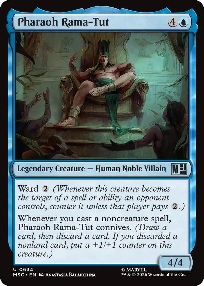 Pharaoh Rama-Tut 634 (Commander: Marvel Super Heroes)  - Foil