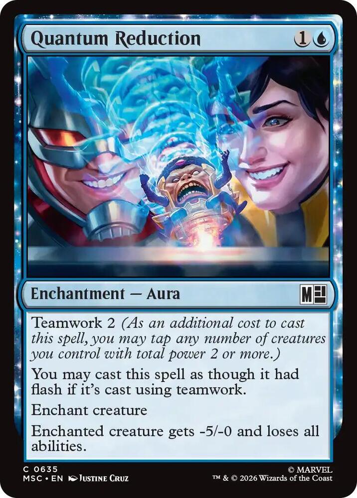 Quantum Reduction 635 (Commander: Marvel Super Heroes)  - Foil