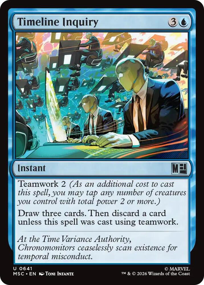Timeline Inquiry 641 (Commander: Marvel Super Heroes)  - Foil